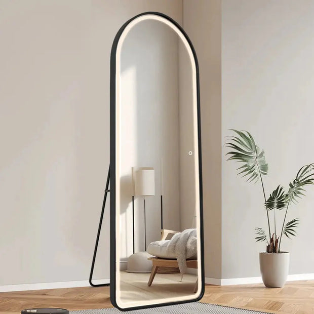 Serenity Arch ‑ kaaripeili LED‑valolla 60x165 cm - KalusteDuo_Huonekaluliike_Peili