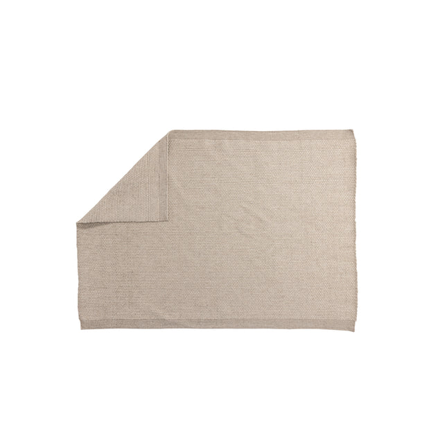 Vilma ull & bomull - 230*160- -rektangulär-beige