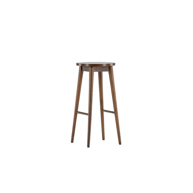 Mollösand Bar Chair 2-pack - Mocca / Walnut Wood