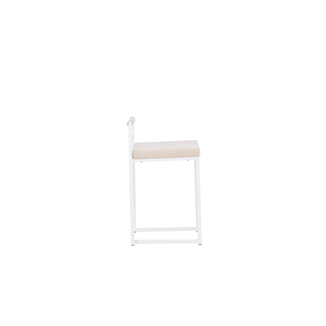 Opelika Bar Chair 1-pack - White / Beige/ FSC 100%