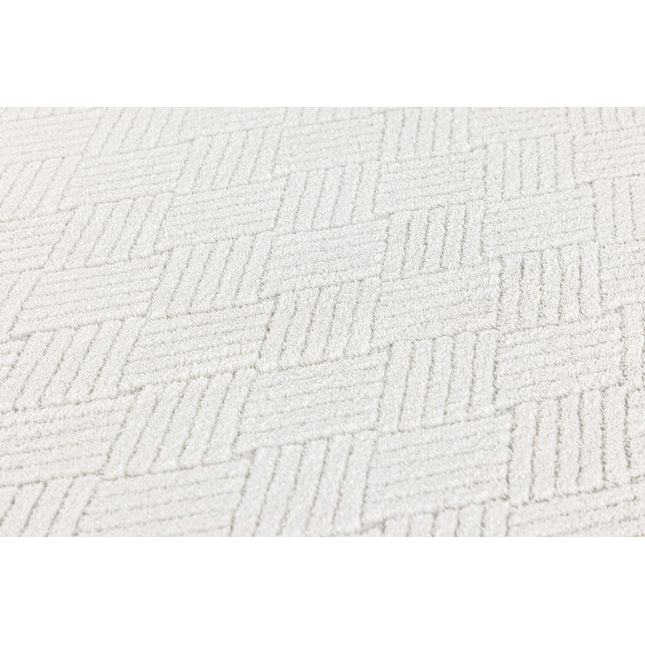 Todd 100 % polyester - 200*290- -rektangulär-vit