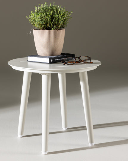 Lina pyöreä sivupöytä ⌀40 cm - Beige