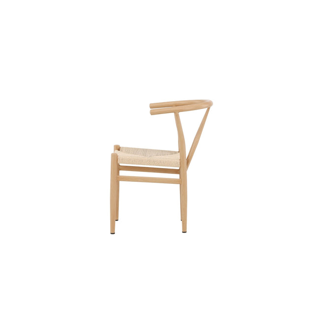 Alfons ruokatuoli - luonnonvärinen / beige köysi - KalusteDuo_Huonekaluliike_Tuoli