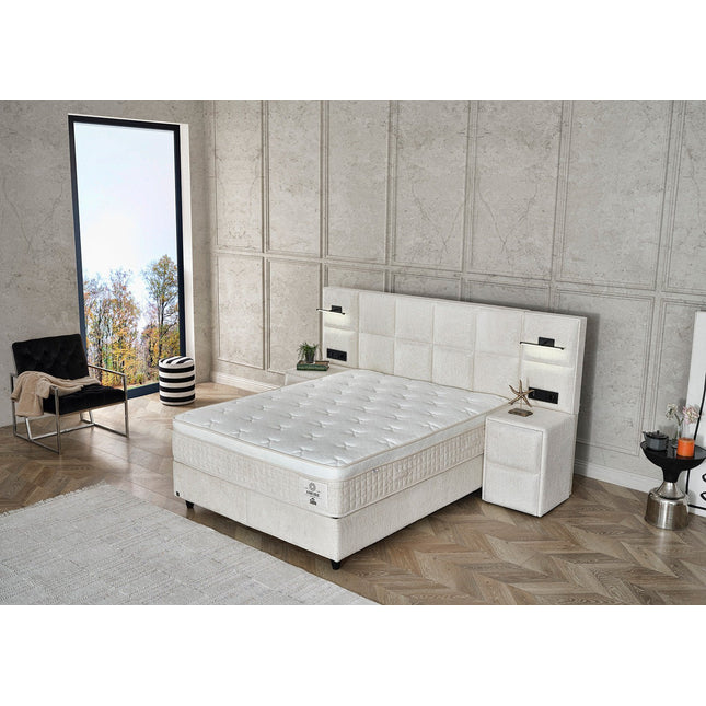 Amore Suite Jenkkisänky – luksushotellien tasoinen sänkysetti 160/180x200 cm - KalusteDuo_Huonekaluliike_Jenkkisänky
