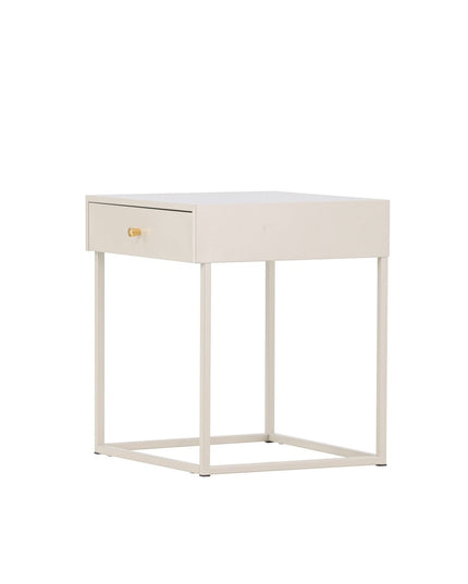 Bakal yöpöytä - beige / beige - KalusteDuo_Huonekaluliike_Pöytä