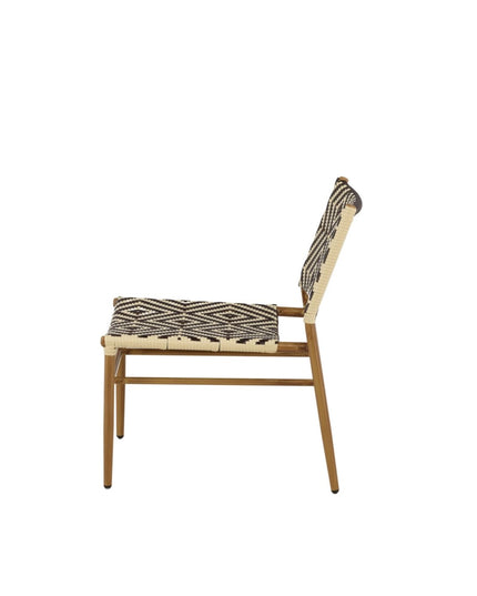 Calapan lepotuoli alumiini - beige/ruskea - KalusteDuo_Huonekaluliike_Nojatuoli ulkokäyttöön