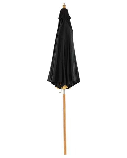 Cerox - aurinkovarjo- musta - 270cm - KalusteDuo_Huonekaluliike_Aurinkovarjo