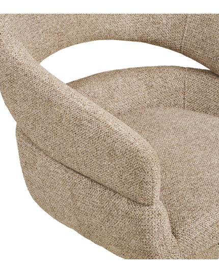 Dover ruokatuoli beige – pyörivä - #KalusteDuo_#Huonekaluliike_Ruokailutuoli