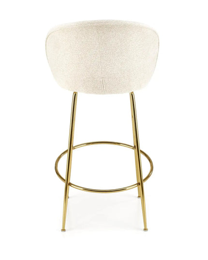 Elisabeth baarituoli beige/kulta - KalusteDuo_Huonekaluliike_Baarituoli