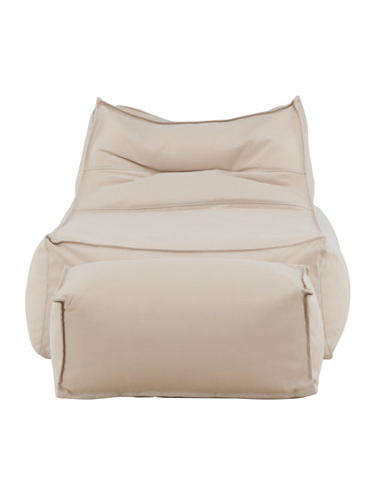 Redang Relaxbag with Ottoman - Beige