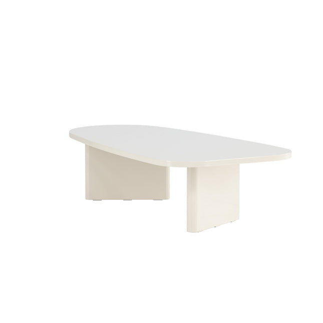 Grönvik sohvapöytä 65 X 130 - kiiltävä beige - KalusteDuo_Huonekaluliike_Pöytä