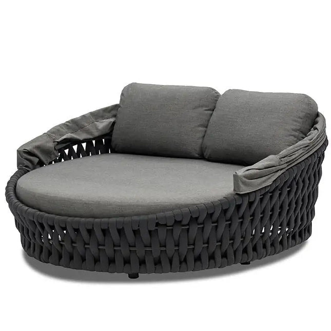 Hug Daybed katoksella – Couture Jardin - greige tai beige - KalusteDuo_Huonekaluliike_daybed