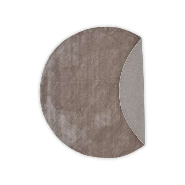 Indra viskoosimatto - ø200cm - beige - KalusteDuo_Huonekaluliike_Matto