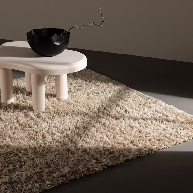 Leiko villamatto - 200*300- beige - KalusteDuo_Huonekaluliike_Matto