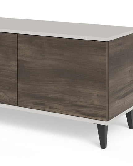 Lumo TV‑taso 200 cm – pähkinä/cashmere - #KalusteDuo_#Huonekaluliike_TV-taso