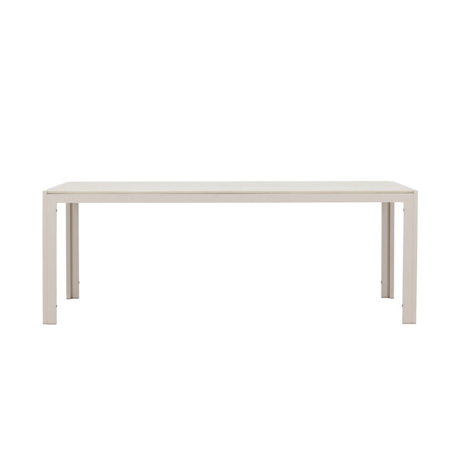 Mirko ruokapöytä 205x90x74 - beige / beige - KalusteDuo_Huonekaluliike_Ruokapöytä ulkokäyttöön
