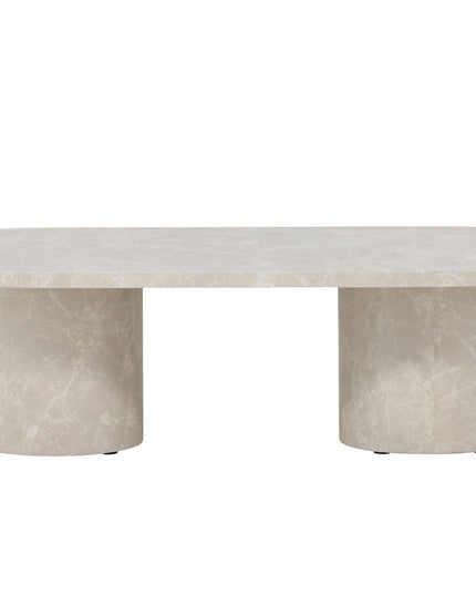 Narvik sohvapöytä 32x120x60 cm - beige marmorinvärinen - KalusteDuo_Huonekaluliike_Pöytä