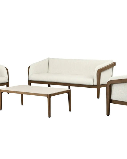 Nizza sohvaryhmä - pähkinä/beige - KalusteDuo_Huonekaluliike_sohvaryhmä ulkokäyttöön