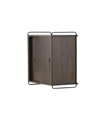 Paris seinäkaappi 61x35x67,8cm - mokka MDF - KalusteDuo_Huonekaluliike_Säilytyskaluste