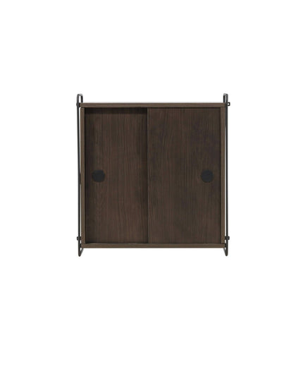 Paris seinäkaappi 61x35x67,8cm - mokka MDF - KalusteDuo_Huonekaluliike_Säilytyskaluste