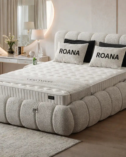 Roana 7 - vyöhykkeinen sänky säilytystilalla - 160/180/200x200 cm - KalusteDuo_Huonekaluliike_Sänky