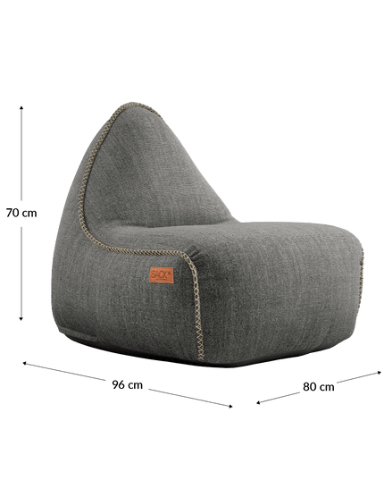 SACKit Cobana säkkituoli - Grey - KalusteDuo_Huonekaluliike_säkkituoli