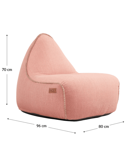 SACKit Cobana säkkituoli - Rose - KalusteDuo_Huonekaluliike_säkkituoli