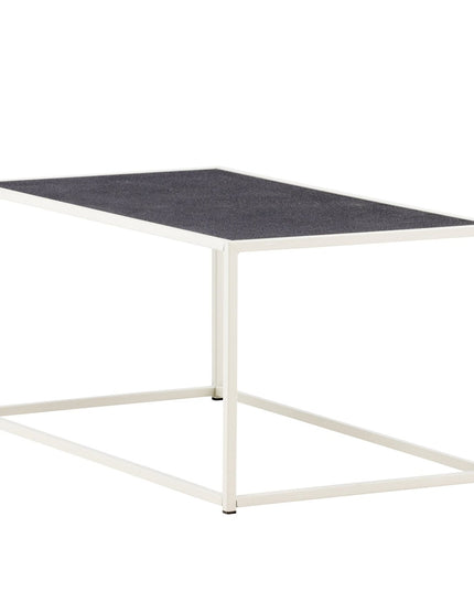 Siaton sohvapöytä teräs - beige / suorakaide 60*110* - KalusteDuo_Huonekaluliike_Pöytä ulkokäyttöön