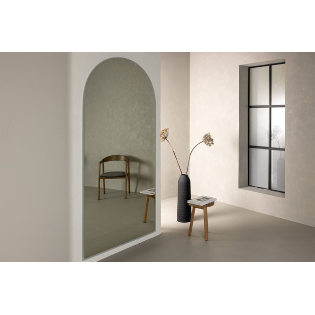 Skeppsvik x Josefin Lustig - 100x210 cm kaaripeili valolla - KalusteDuo_Huonekaluliike_Peili