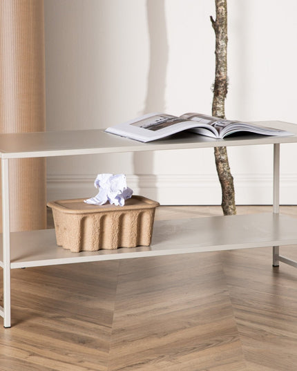 Staal sivupöytä - beige - KalusteDuo_Huonekaluliike_Pöytä