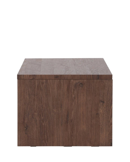 Telemarket sohvapöytä 110x50x38 cm - MDF ja mokka 3D-paperi - KalusteDuo_Huonekaluliike_Pöytä