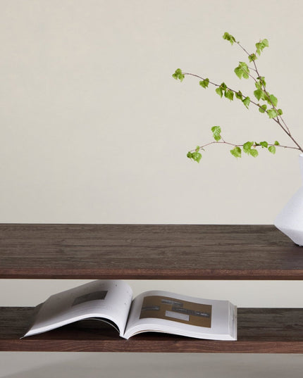 Telemarket sohvapöytä 110x50x38 cm - MDF ja mokka 3D-paperi - KalusteDuo_Huonekaluliike_Pöytä