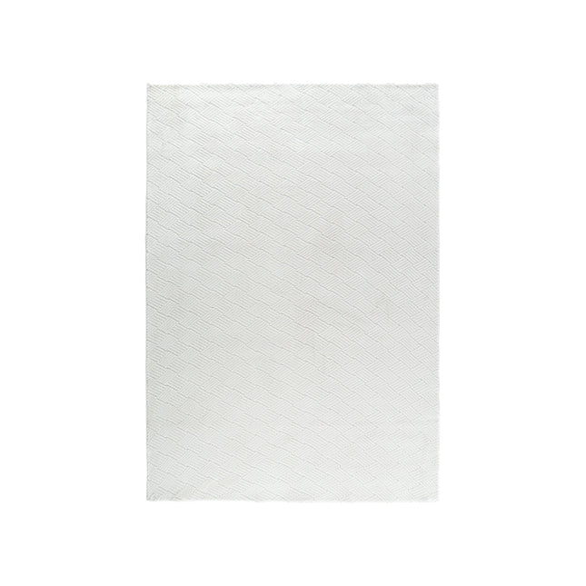 Todd 100 % polyesteri - 160*230 - suorakaide-valkoinen - KalusteDuo_Huonekaluliike_Matto