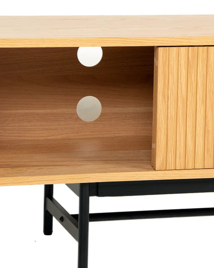 Varde TV‑taso 210 cm – tammiviilu - KalusteDuo_Huonekaluliike_TV - taso