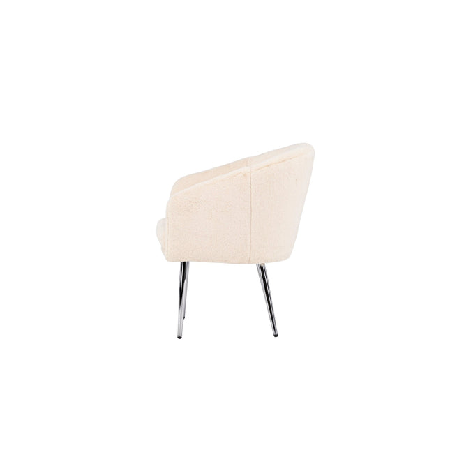 Wanda nojatuoli - beige tekoturkis - KalusteDuo_Huonekaluliike_Nojatuoli