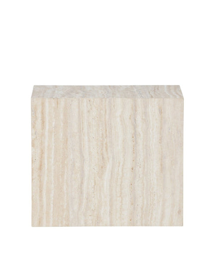 York sivupöytä 30x35x25 cm - travertiinin värinen - KalusteDuo_Huonekaluliike_Pöytä