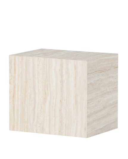 York sivupöytä 30x35x25 cm - travertiinin värinen - KalusteDuo_Huonekaluliike_Pöytä