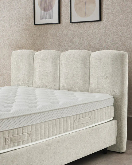 Zen Harmony jenkkisänky – 160 - 180x200 cm - beige tai harmaa - KalusteDuo_Huonekaluliike_Jenkkisänky