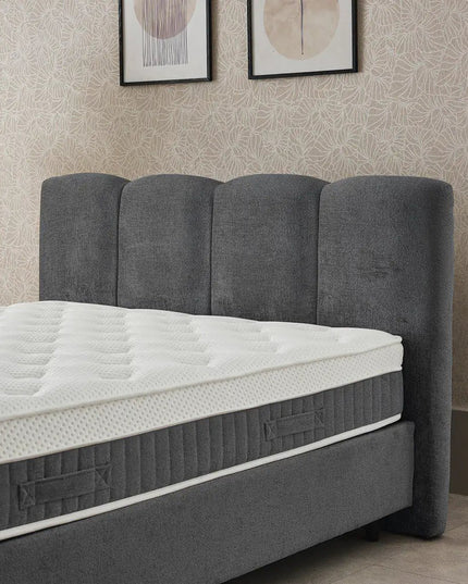 Zen Harmony jenkkisänky – 160 - 180x200 cm - beige tai harmaa - KalusteDuo_Huonekaluliike_Jenkkisänky